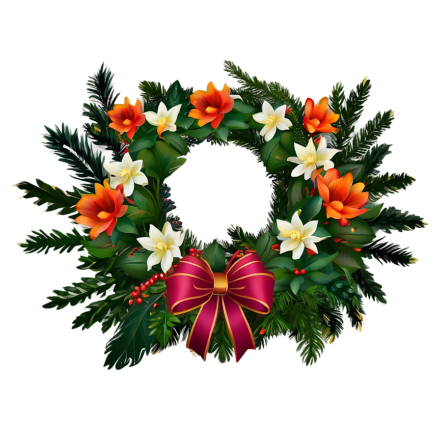 Festive Floral Arrangement Png Fje