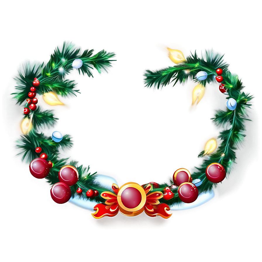 Festive Garland Png Uit27