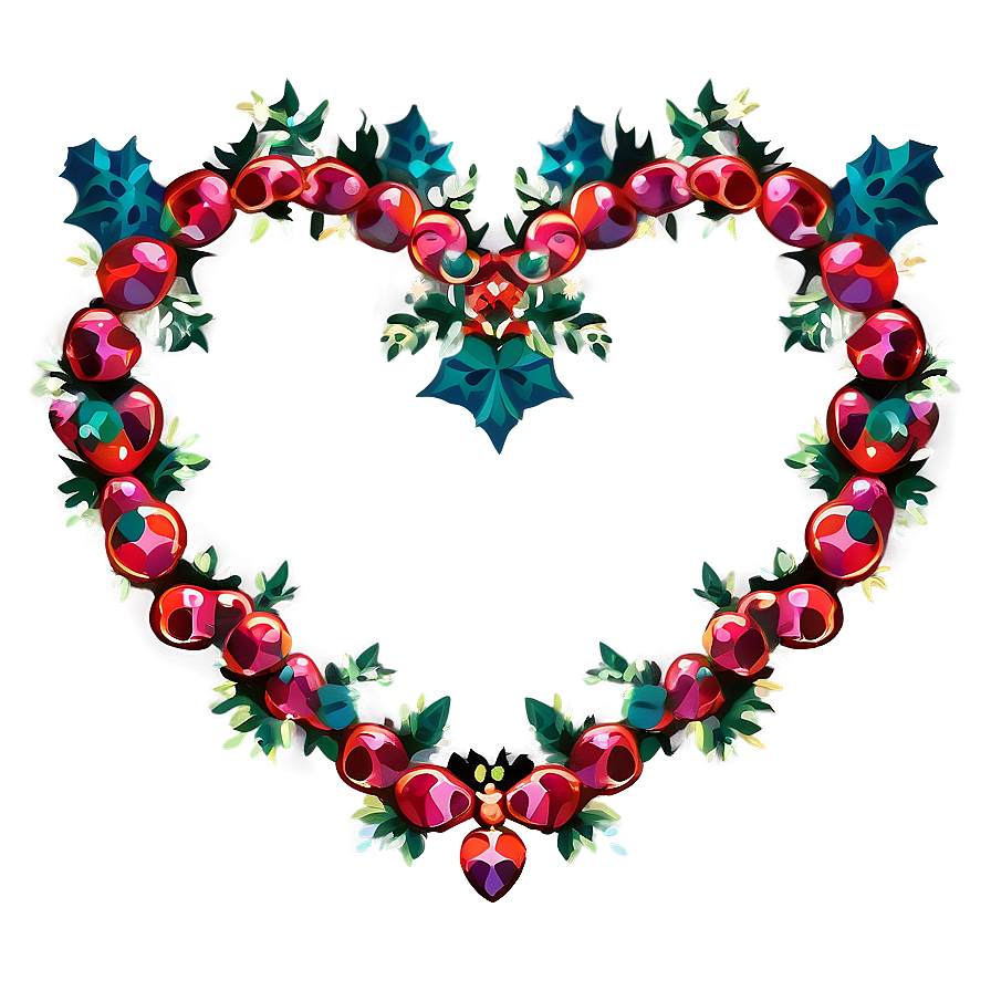 Festive Heart Border Png 54