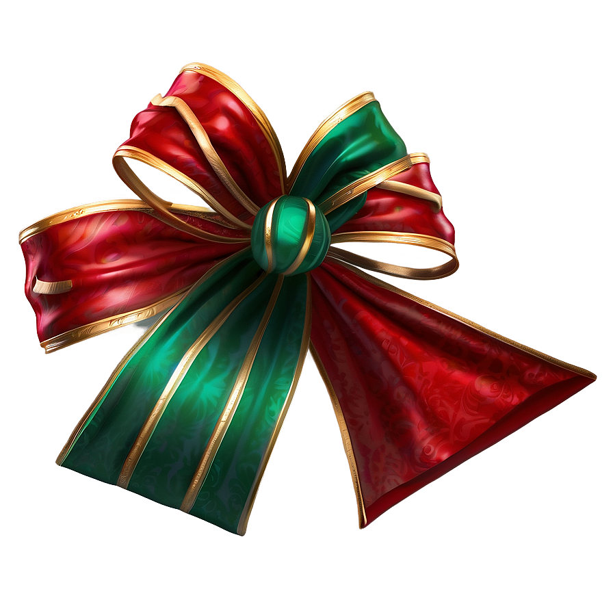 Festive Holiday Bow Png 05042024
