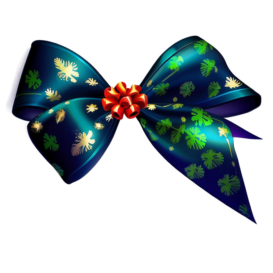 Festive Holiday Bow Png 05042024