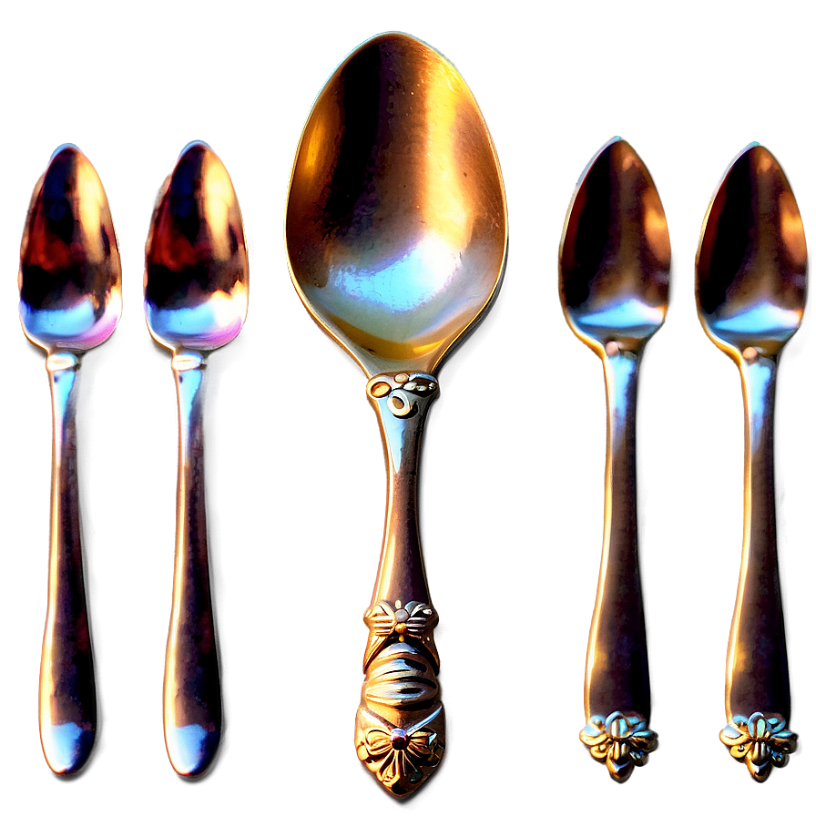 Festive Holiday Teaspoon Png 06252024