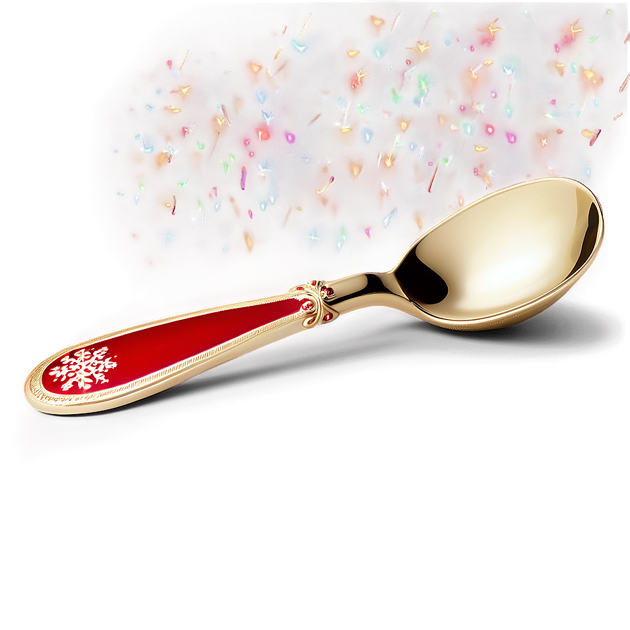 Festive Holiday Teaspoon Png Mkp19