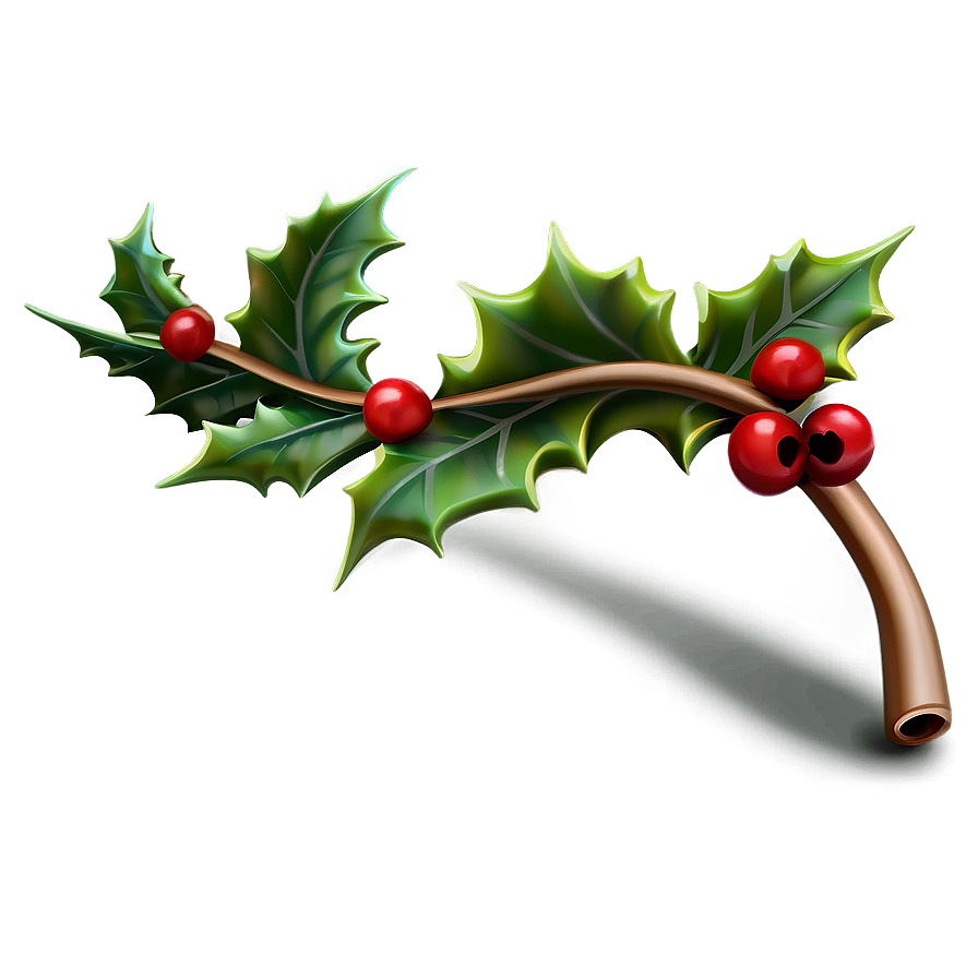 Festive Holly Png Ylp