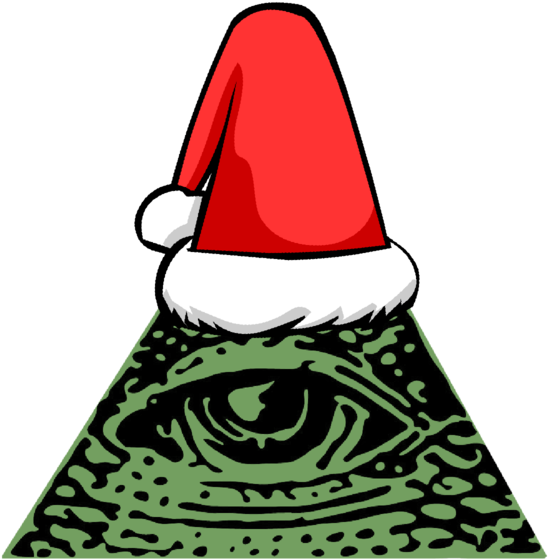 Festive Illuminati Eye