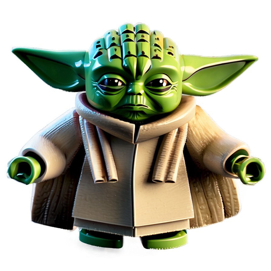 Festive Lego Yoda Arrangement Png 06282024