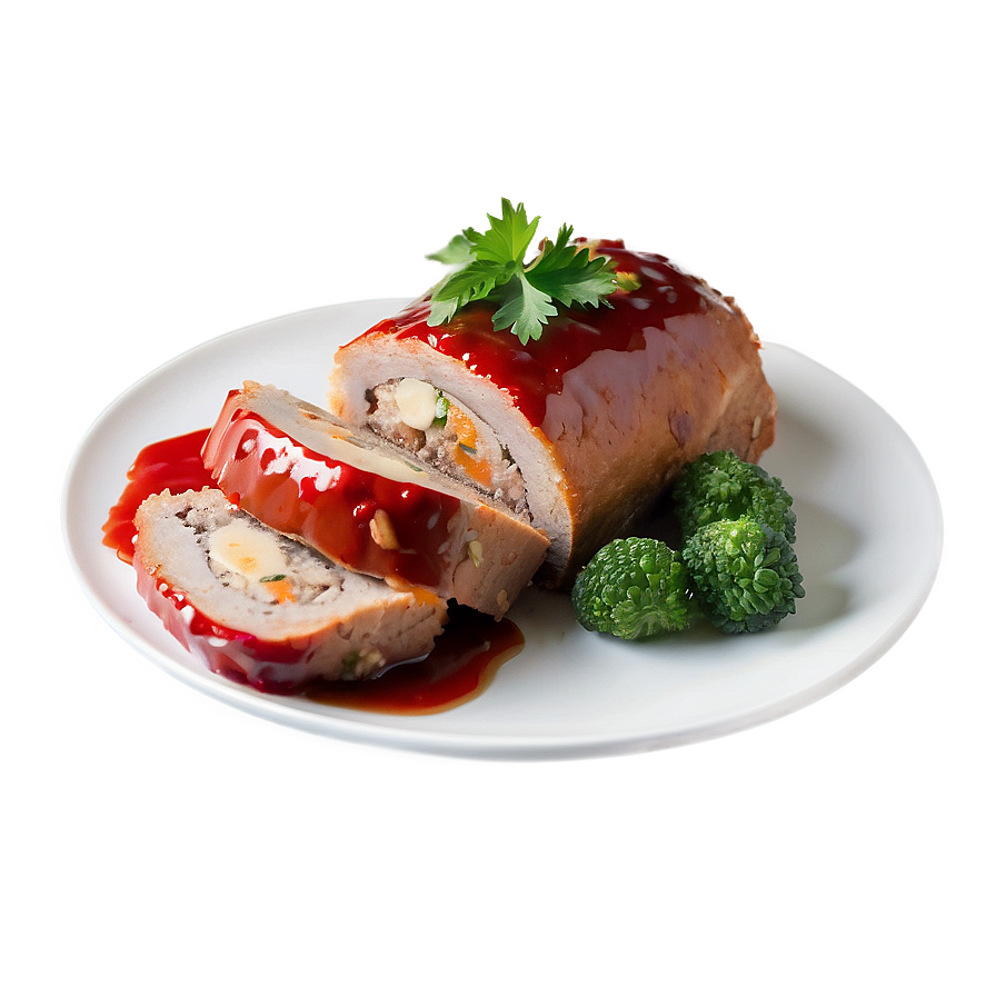 Festive Meatloaf Roll Png Qni