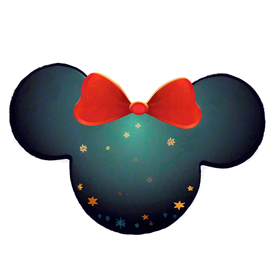 Festive Mickey Mouse Silhouette Png Voy