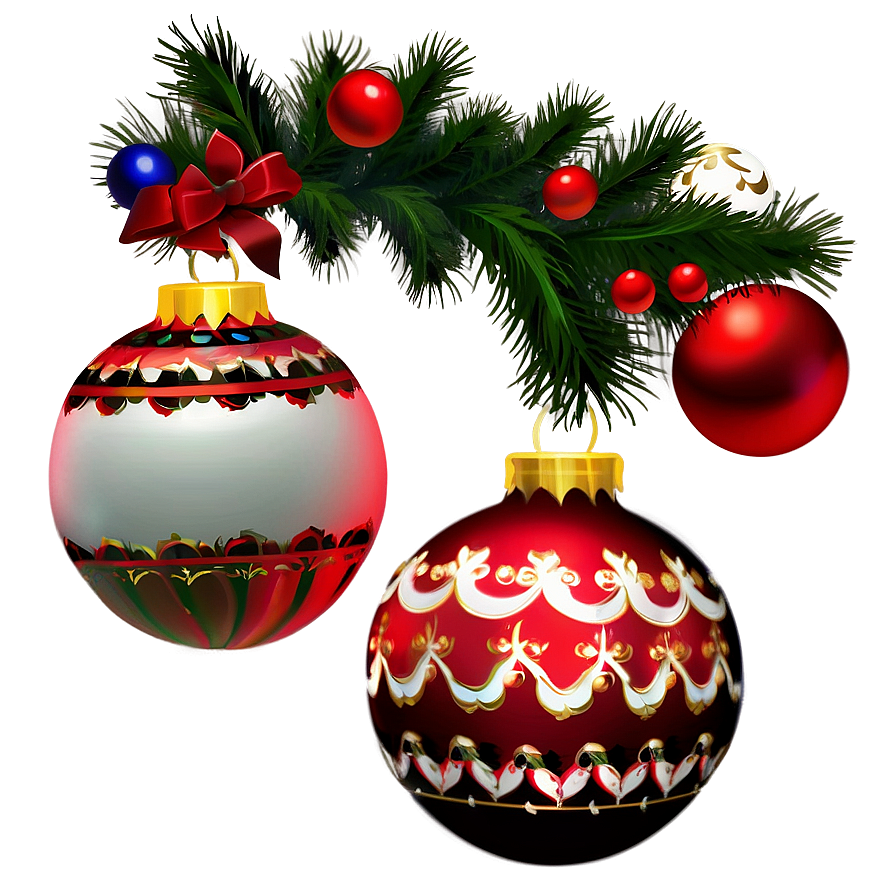 Festive Ornaments Png Ils66