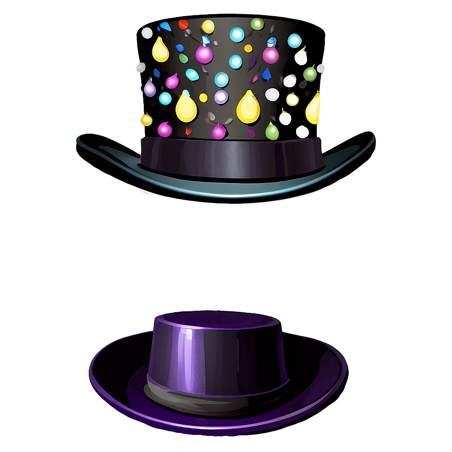 Festive Party Top Hat Png 71