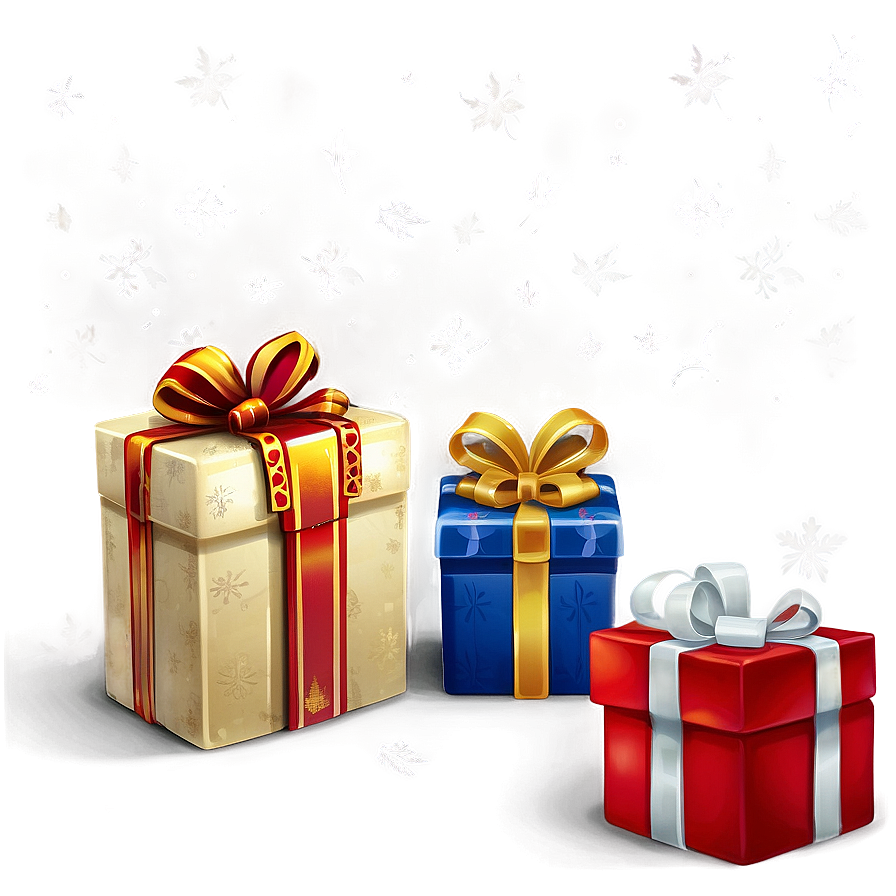 Festive Presents Collection Png 05242024