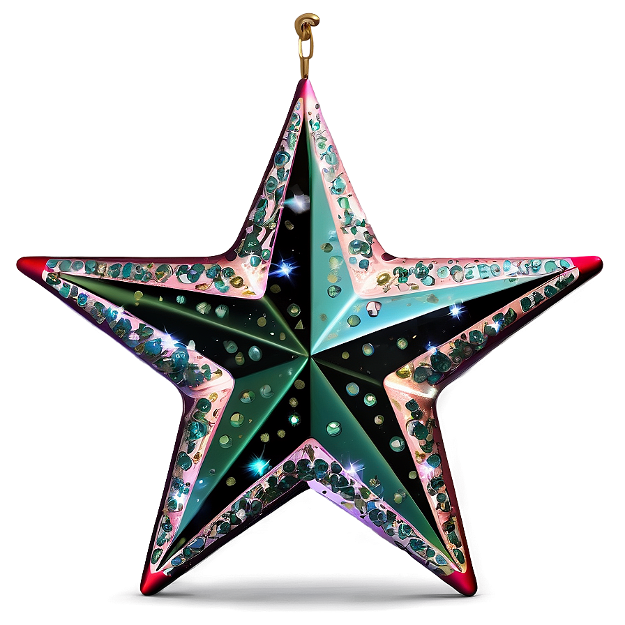 Festive Sparkle Star Png Imm81