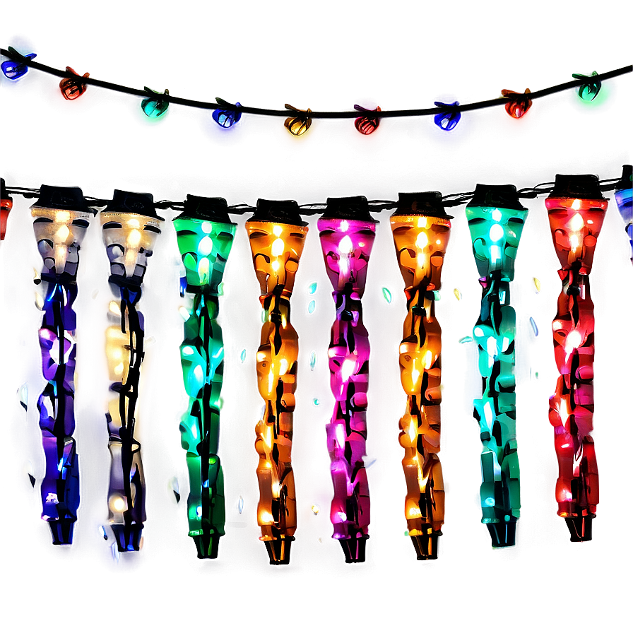 Festive String Lights Png Lwm36