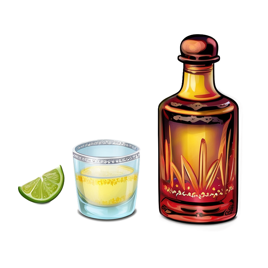 Festive Tequila Shot Png 27