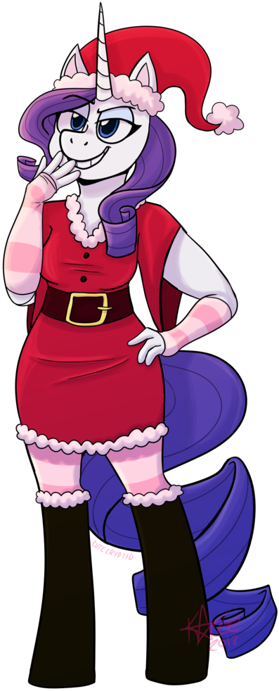 Festive_ Unicorn_ Character_ Art