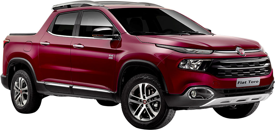 Fiat Toro Pickup Truck Red