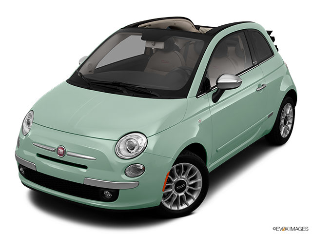 Fiat500 Cabriolet Mint Green