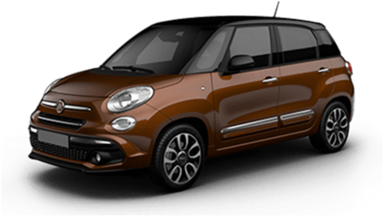 Fiat500 L Brown Side View