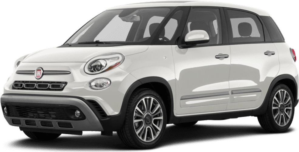 Fiat500 L White Side View