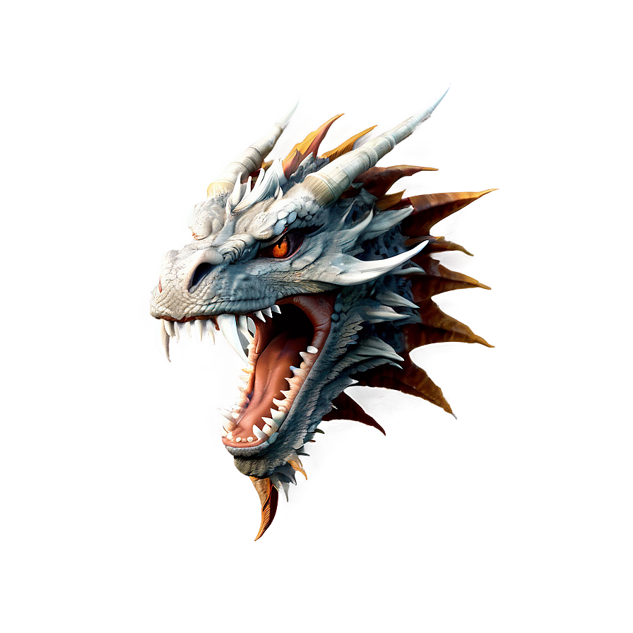 Fierce Dragon Roar Png 7