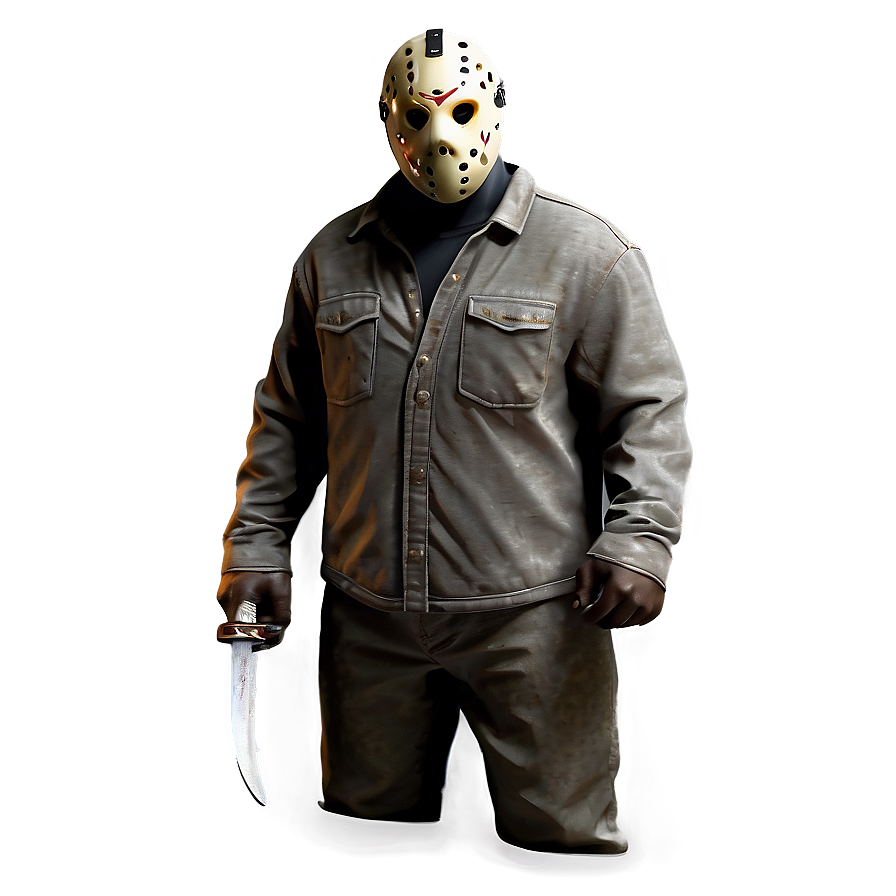 Fierce Jason Voorhees Attack Png Uvq72