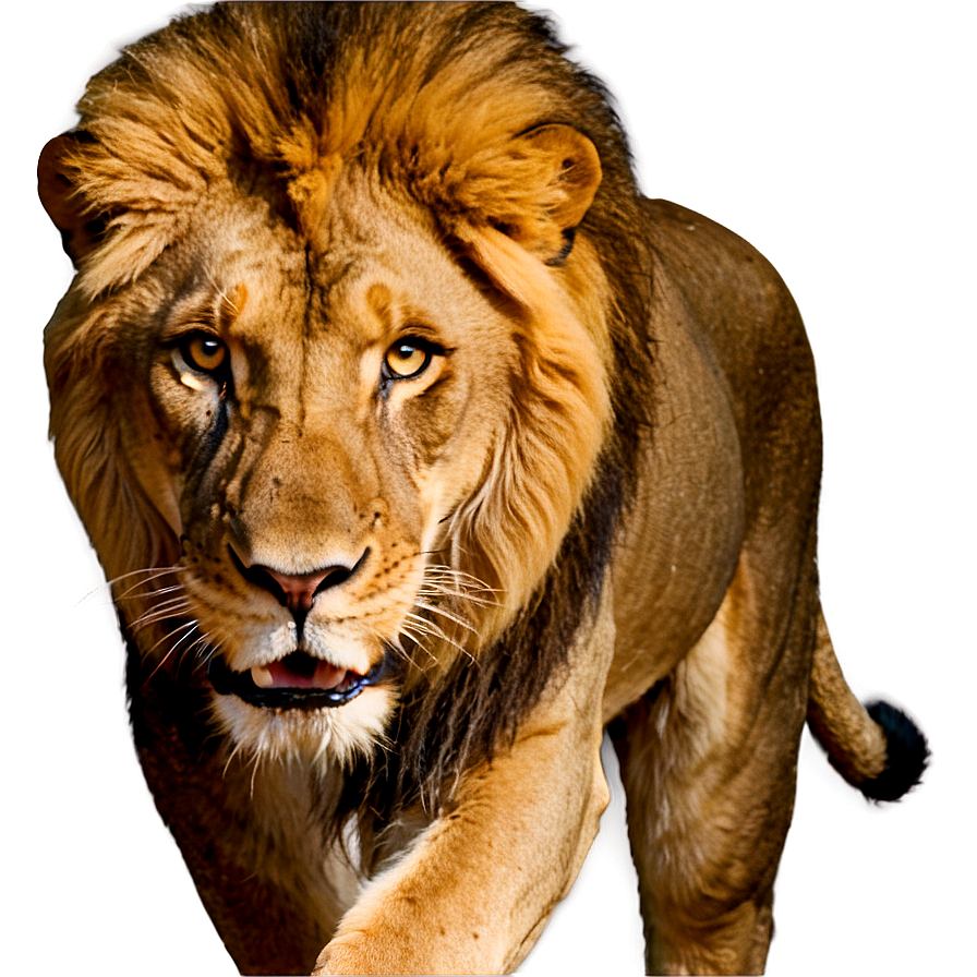 Fierce Lion Expression Png 17