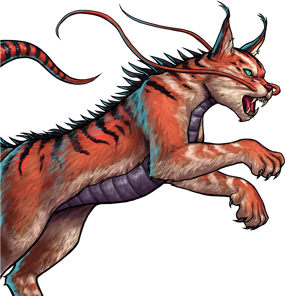 Fierce Lynx Illustration