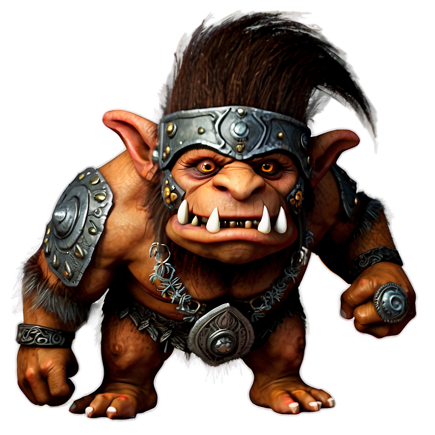 Fierce Warrior Troll Png Asm44