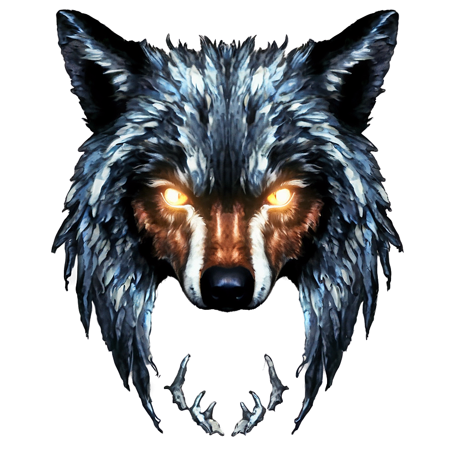 Fierce Wolf Eyes Png Guc62