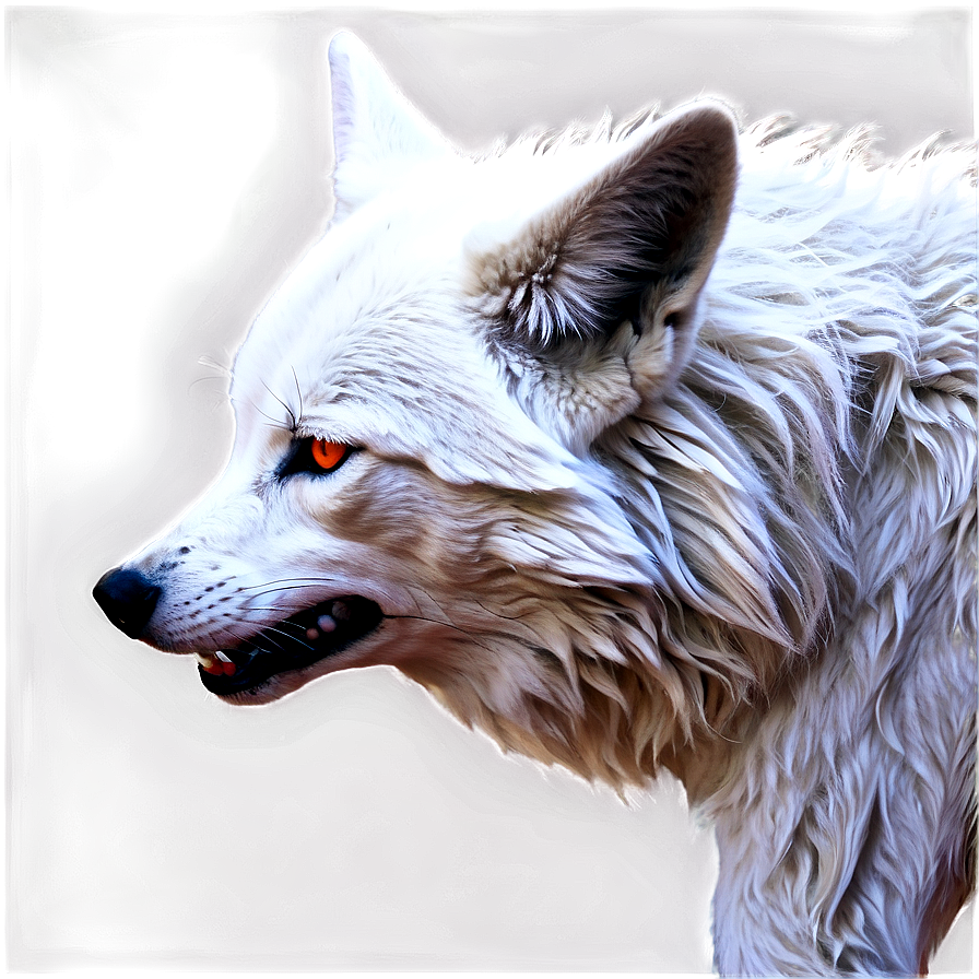 Fiery Alpha Wolf Concept Png 48