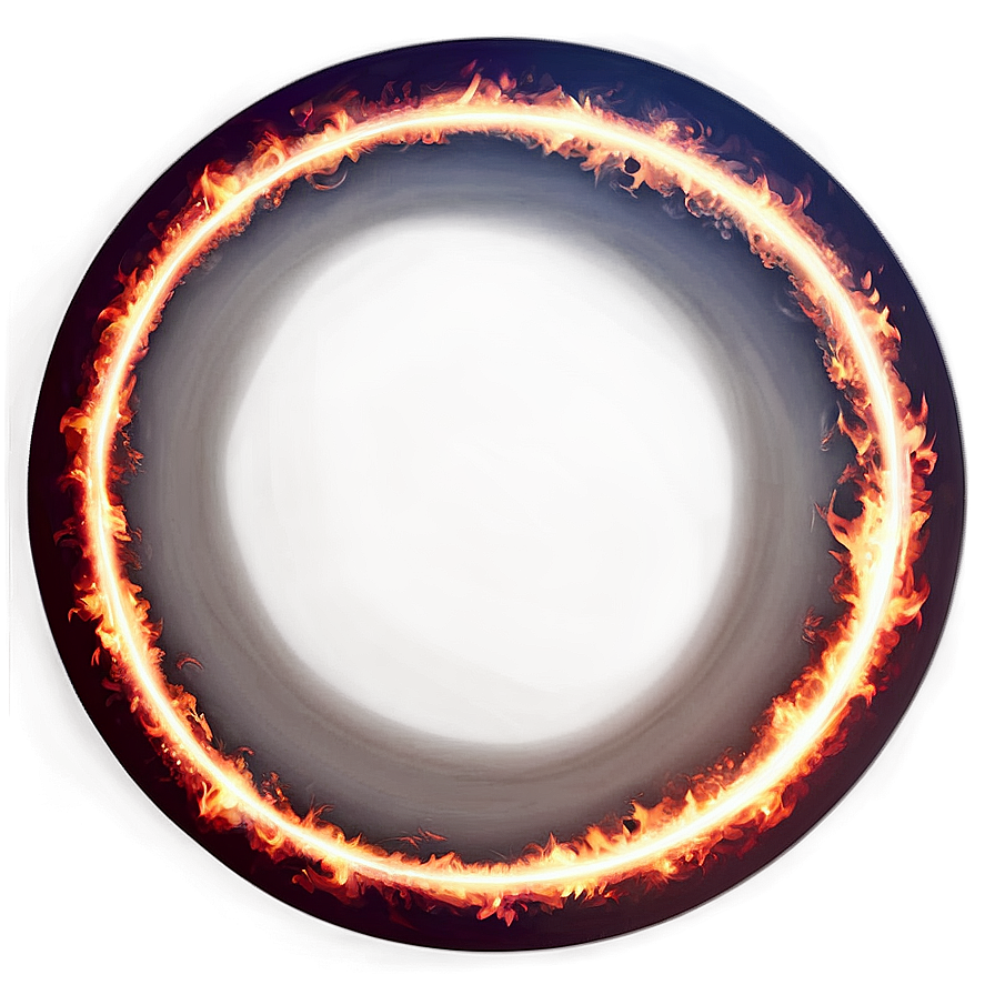 Fiery Circle Effect Png 97