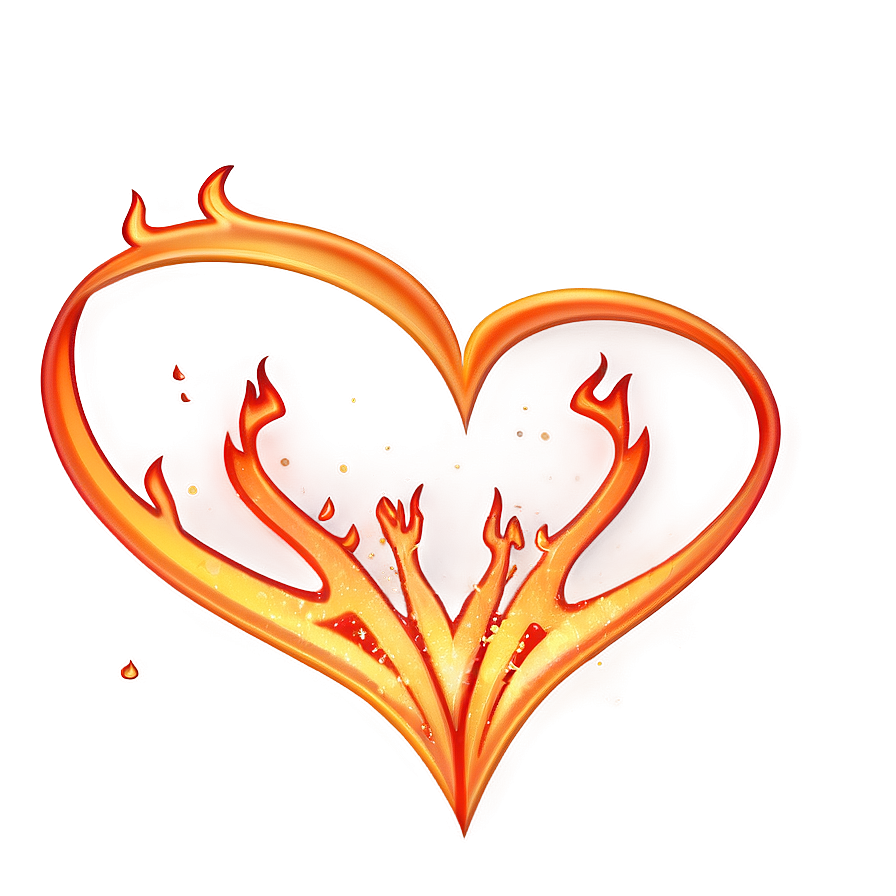 Fiery Hearts Png 05032024