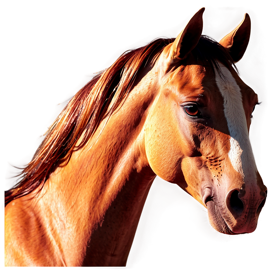 Fiery Horse Head Representation Png Ubi56