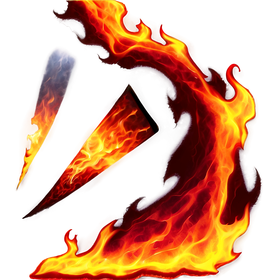 Fiery Red Blaze Png 06252024