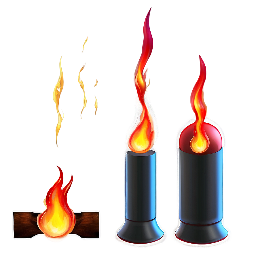 Fiery Red Blaze Png Whv