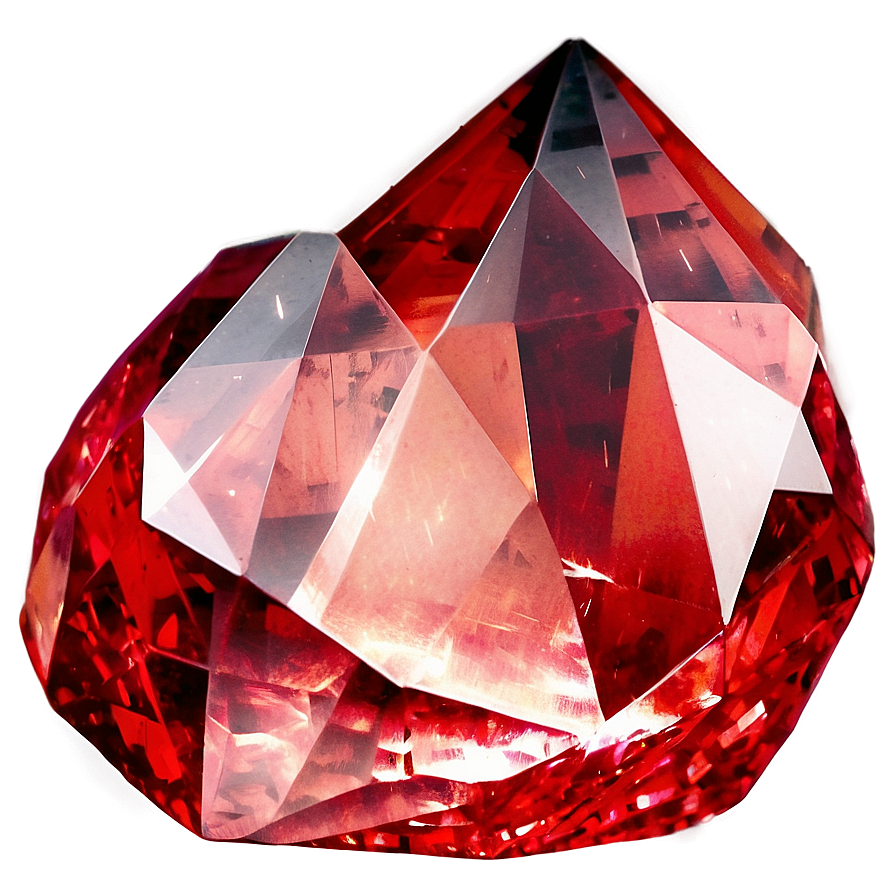 Fiery Red Crystal Png 06242024