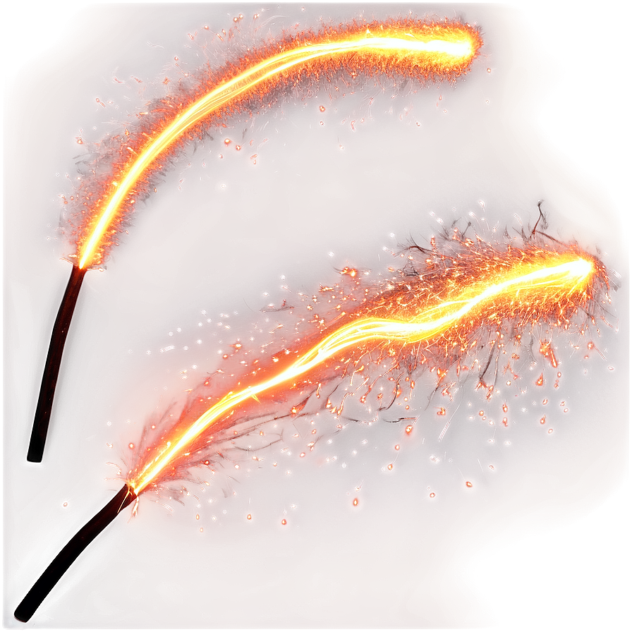 Fiery Sparks Png 96