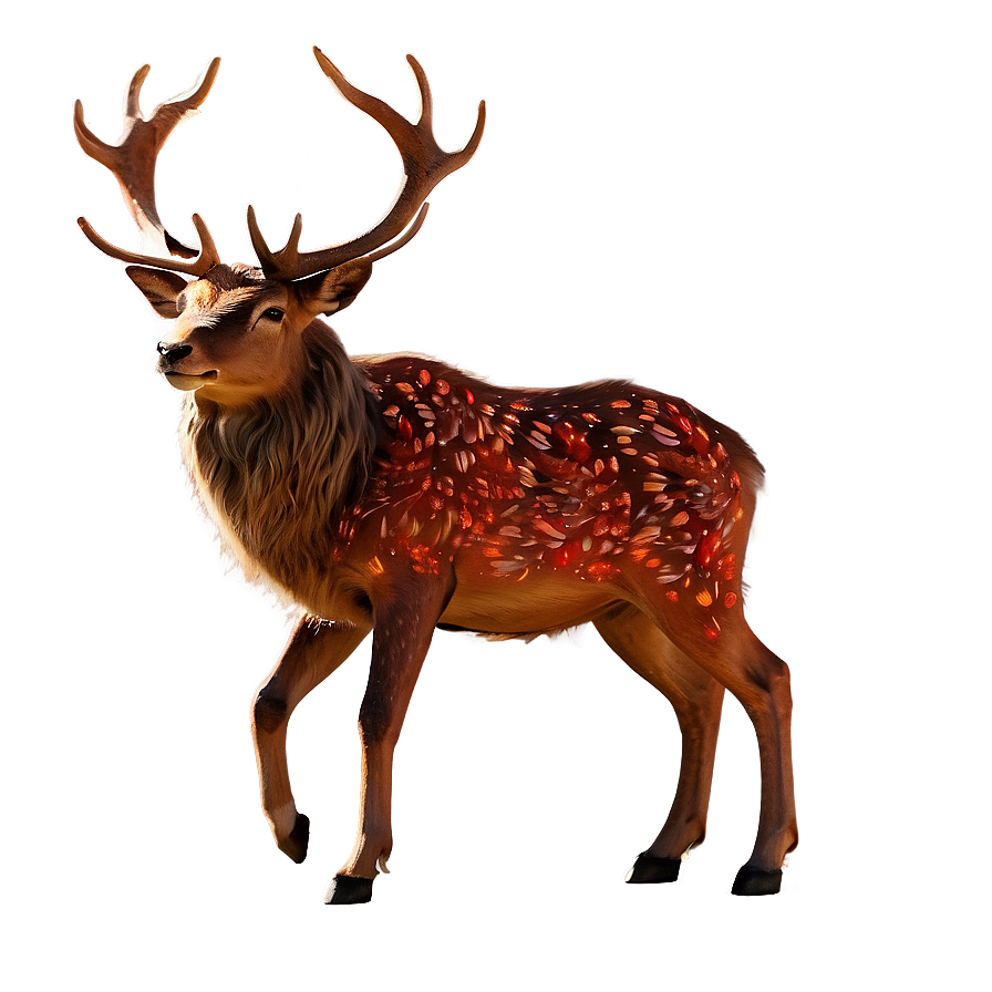 Fiery Stag Png 06292024