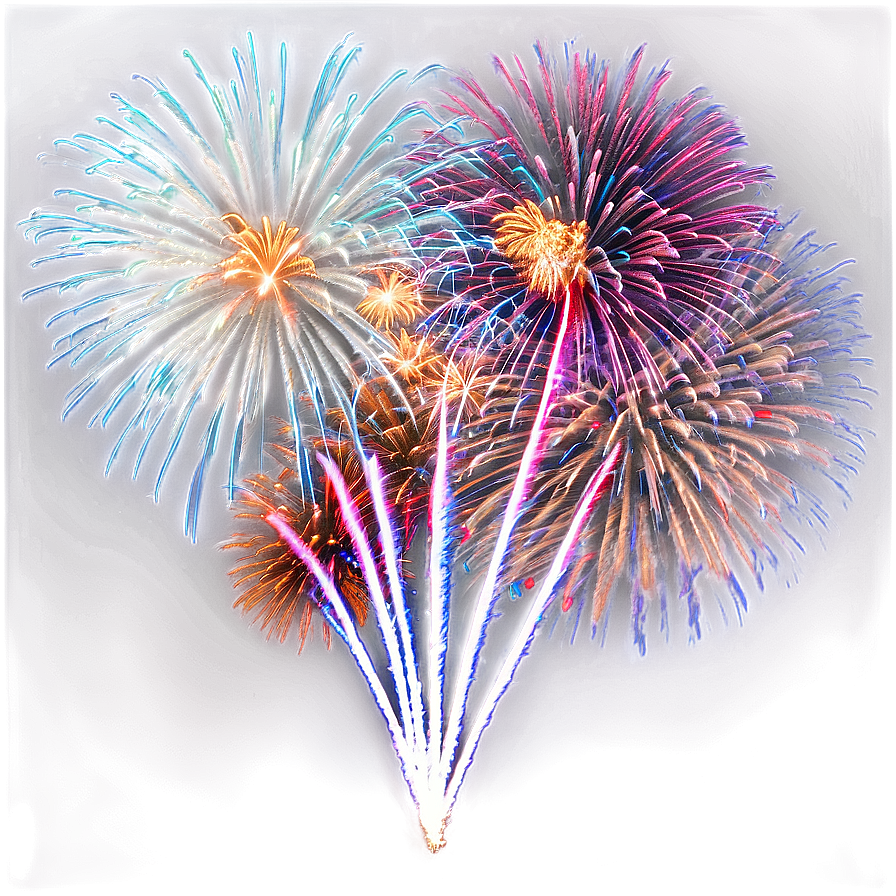 Fiesta Fireworks Display Png Ddu