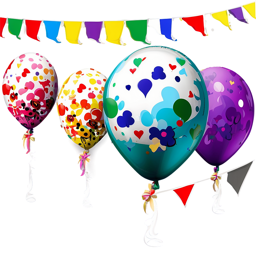 Fiesta Themed Balloons Png 06202024