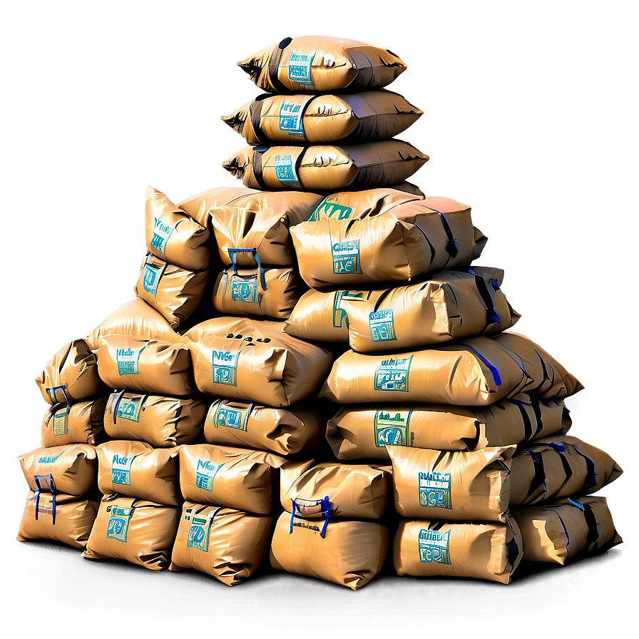 Filled Sandbags Ready To Use Png 06282024