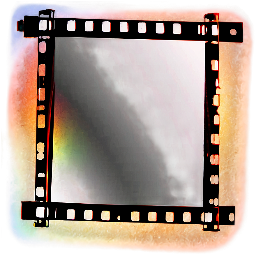 Film Frame With Light Leaks Png 77