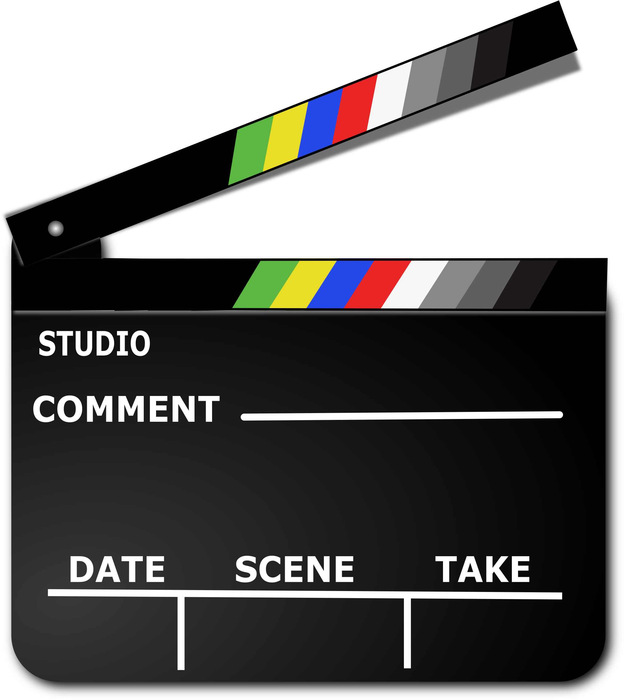 Film Production Clapperboard Vector