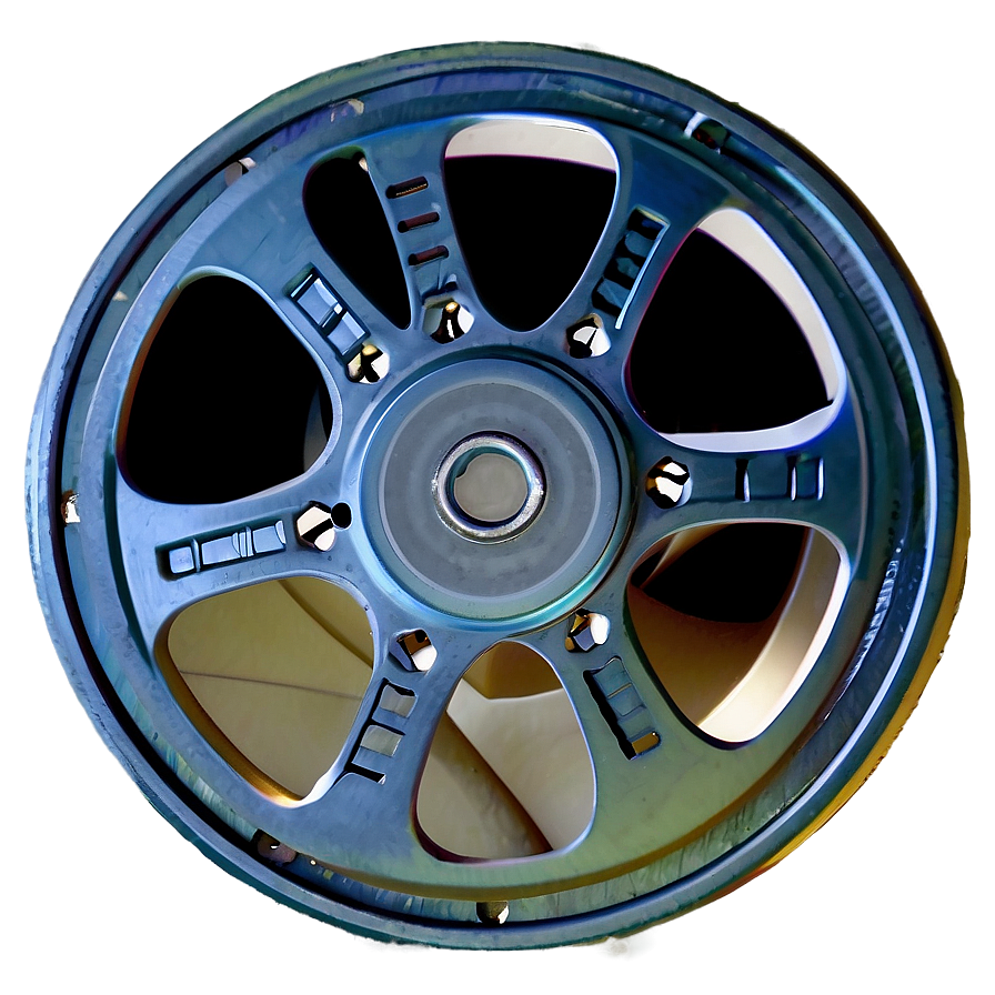 Film Reel Closeup Png 13