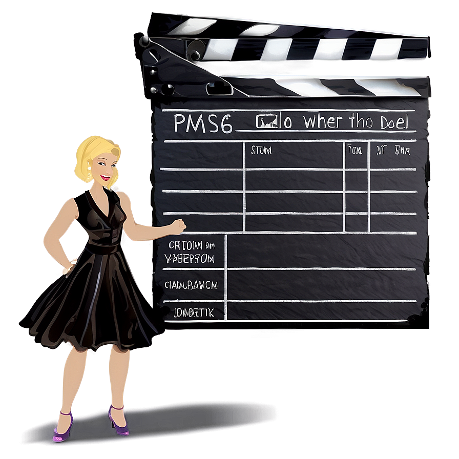 Film Slate For Workshop Png Qxq