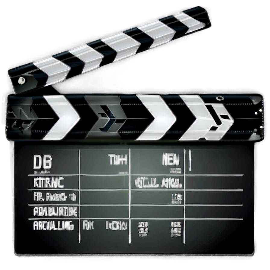 Film Slate With Roll And Scene Png 06262024