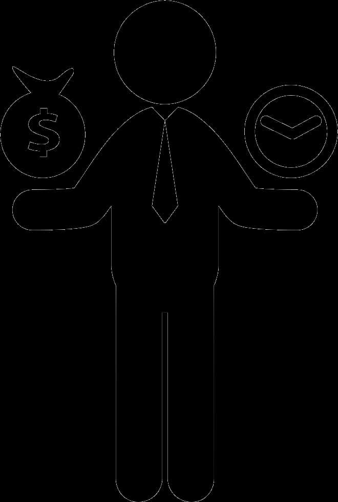 Financial Decision Concept Icon