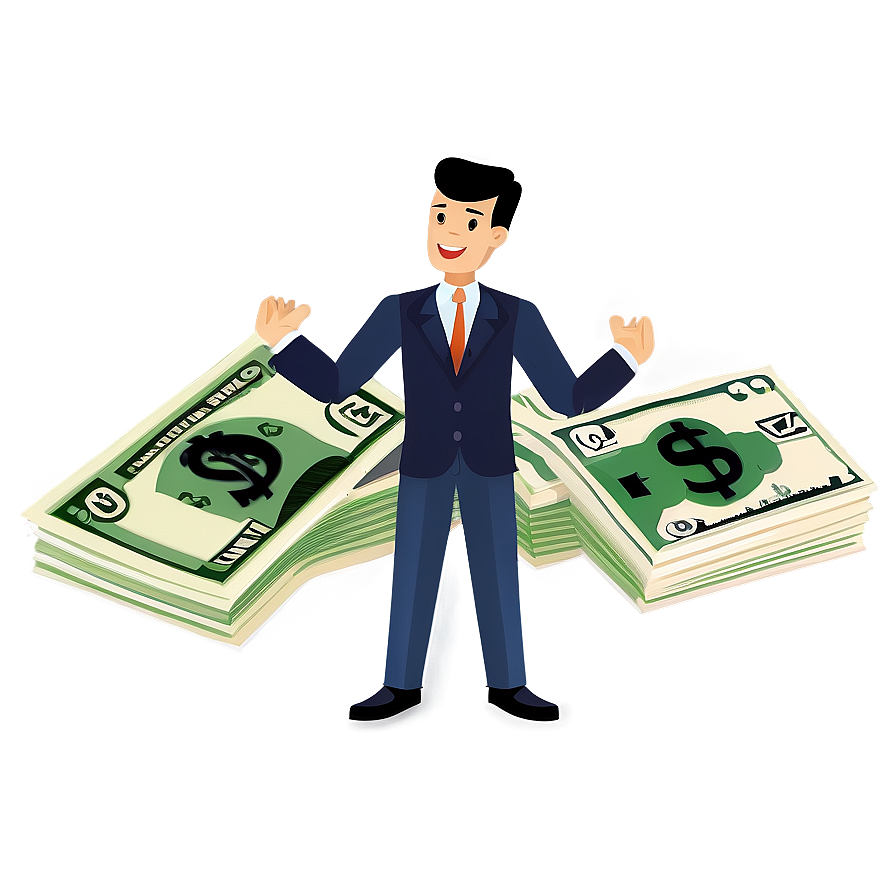 Financial Freedom Money Vector Png 31