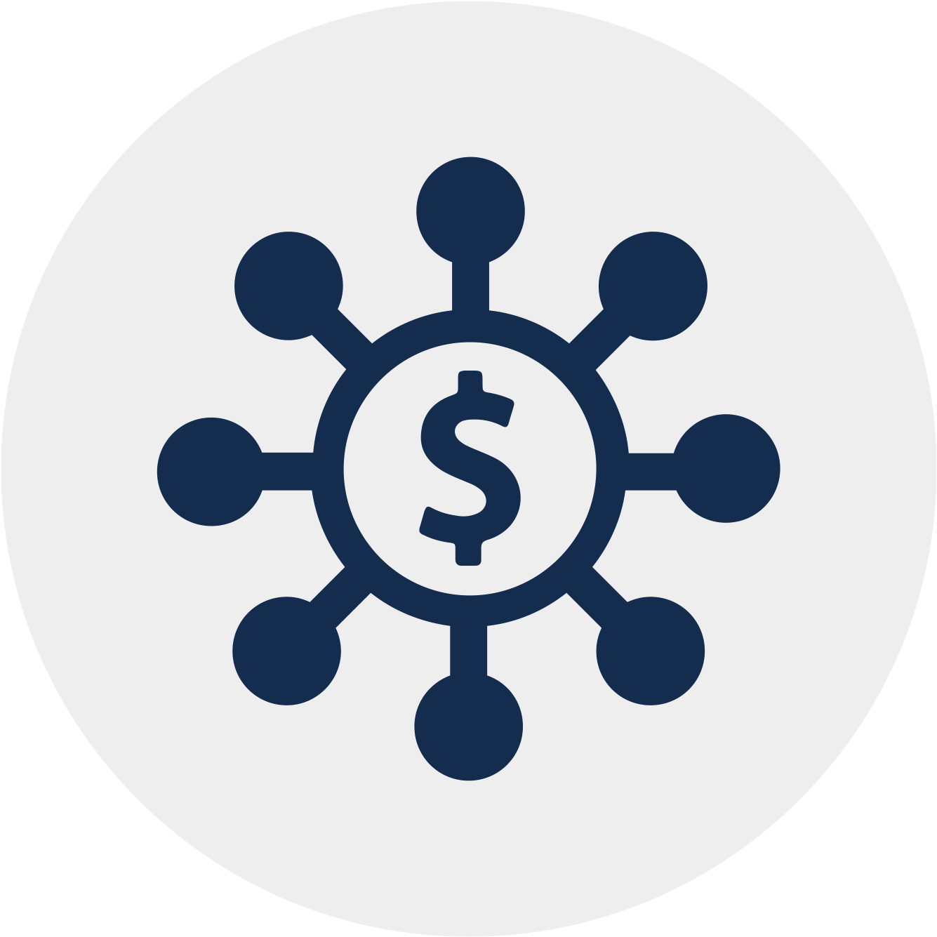 Financial Network Icon