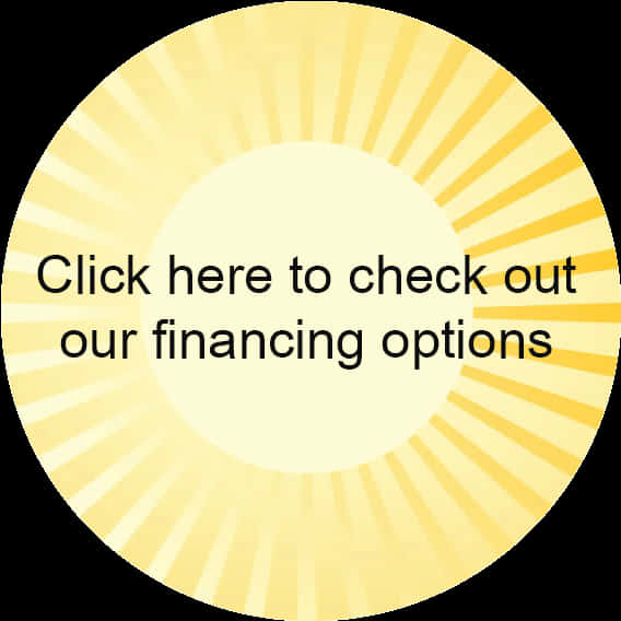 Financing Options Sunburst Graphic